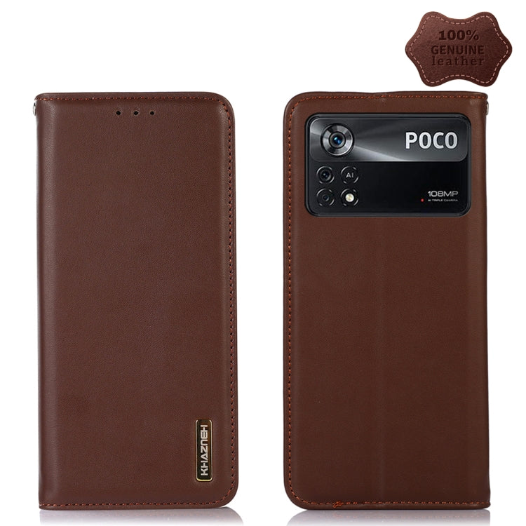 KHAZNEH Nappa Top Layer Cowhide Leather Phone Case, For Xiaomi Redmi 10C / 10 India, For Xiaomi Redmi K40S, For Xiaomi Redmi K50 / K50 Pro, For Xiaomi Redmi K50 Gaming, For Xiaomi Redmi Note 11 4G/11S 4G Global, For Xiaomi Redmi Note 11 Pro 4G / 5G Glo...