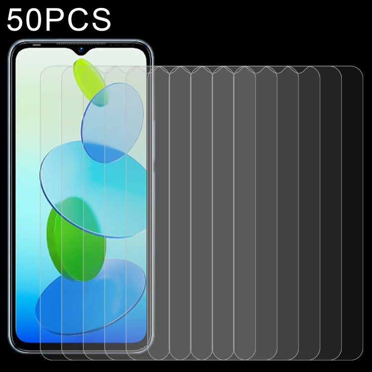 50 PCS 0.26mm 9H 2.5D Tempered Glass Film, For Alcatel 1B 2022 (50 PCS), For Infinix Hot 12 (50 PCS), For Infinix Note 12 (50 PCS), For Infinix Smart 6 HD (50 PCS)