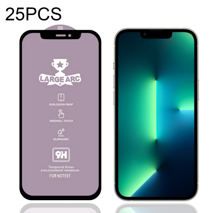 For iPhone 14 / 13 / 13 Pro 25pcs 9H HD Alumina Tempered Glass Film, For iPhone 13 mini (25pcs), For iPhone 14 / 13 / 13 Pro (25pcs), For iPhone 13 Pro Max (25pcs)