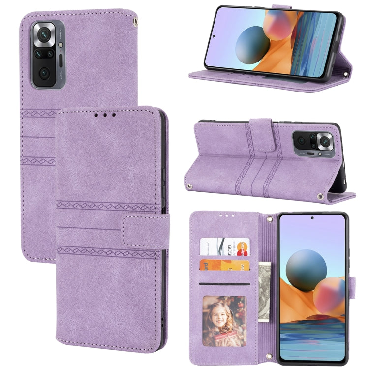 Embossed Striped Magnetic Buckle Horizontal Flip Phone Leather Case, For Samsung Galaxy M23 / F23 5G Japanese Version, For Sony Xperia 10 IV, For Sony Xperia 1 IV, For Xiaomi Redmi 10A, For Xiaomi Redmi 10C 4G Global, For Motorola Moto G Stylus 5G 2022...