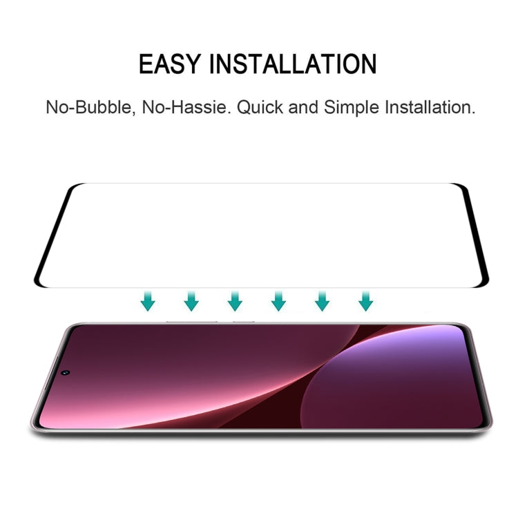 3D Curved Edge Full Screen Tempered Glass Film, For Xiaomi 12 Lite (1 PC)