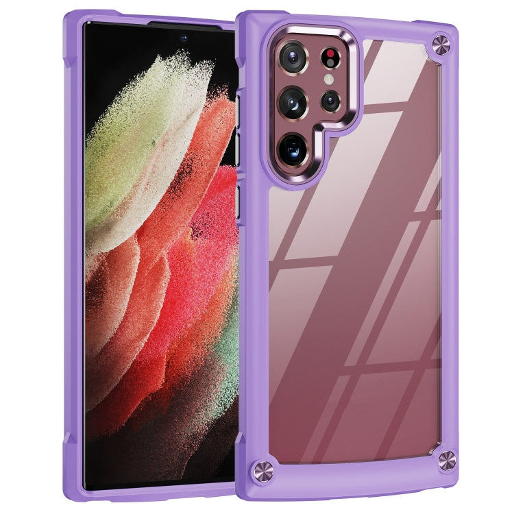 TPU + PC Lens Protection Phone Case, For Samsung Galaxy S20 FE 5G, For Samsung Galaxy S21 5G, For Samsung Galaxy S21+ 5G, For Samsung Galaxy S21 Ultra 5G, For Samsung Galaxy S22 5G, For Samsung Galaxy S22+ 5G, For Samsung Galaxy S22 Ultra 5G