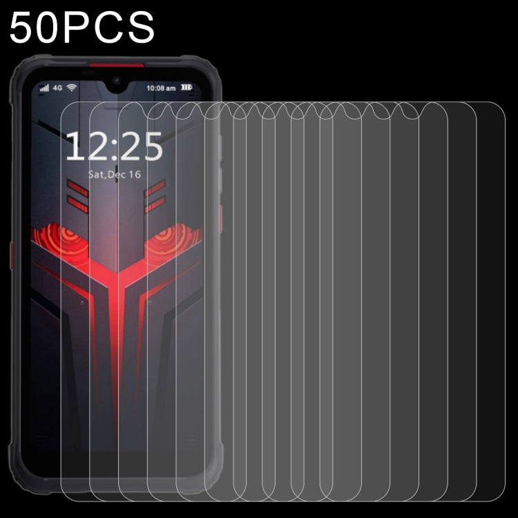 50 PCS 0.26mm 9H 2.5D Tempered Glass Film, For Hotwav Cyber 8(50 PCS), For Hotwav H1(50 PCS), For Hotwav T5 Pro(50 PCS), For Hotwav Cyber 9 Pro(50 PCS), For Hotwav Cyber 7(50 PCS), For UMIDIGI F3S (50 PCS), For UMIDIGI F3 (50 PCS)