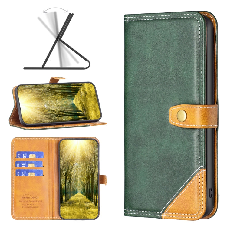 Color Matching Double Sewing Thread Leather Phone Case, For Motorola Moto E32 4G, For Xiaomi 12 Lite