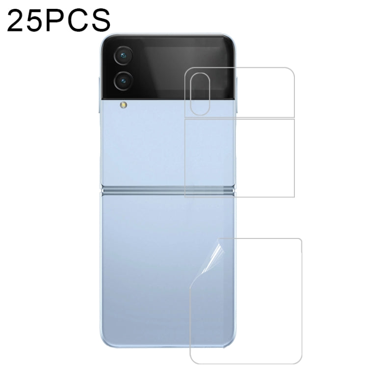 25 PCS Full Screen Protector Explosion-proof Hydrogel Film For Samsung Galaxy Z Flip4 / W23 Flip 5G(Back Screen), For Samsung Galaxy Z Flip4(External Screen) (25 PCS), For Samsung Galaxy Z Flip4(Front Screen) (25 PCS)