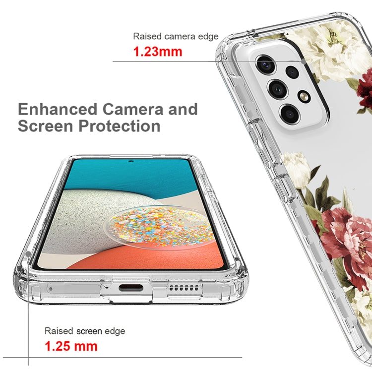 PC + TPU Transparent Painted Phone Case, For Samsung Galaxy A53 5G, For Motorola Moto G Stylus 2021