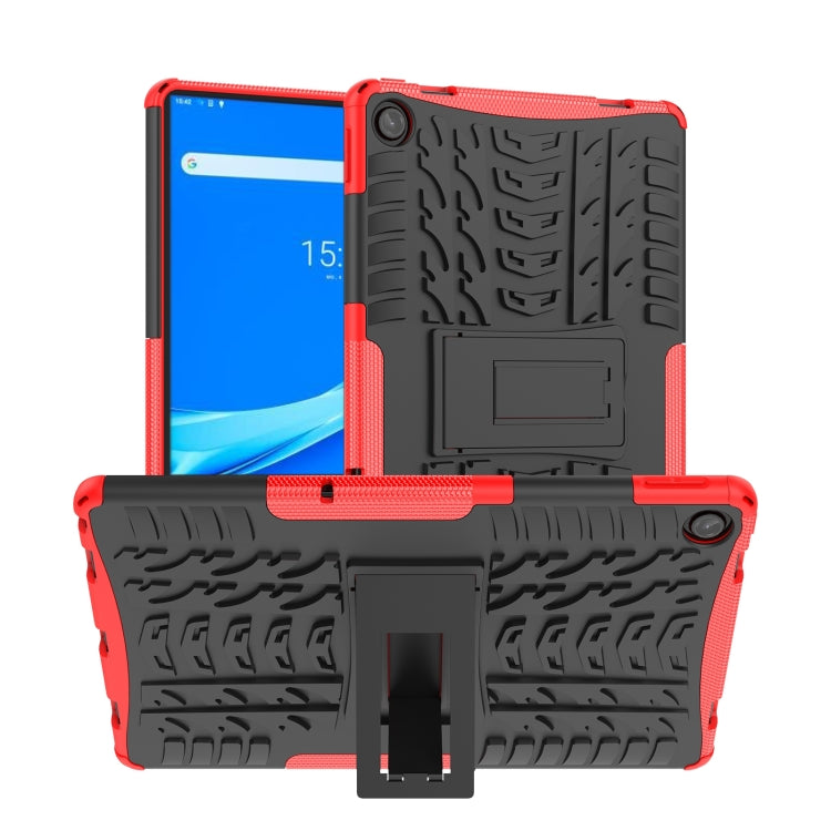Tire Texture TPU+PC Shockproof Case with Holder, For Lenovo Tab M10 Plus 10.6 3rd Gen 2022