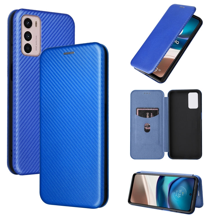 Carbon Fiber Texture Magnetic Leather Phone Case, For Tone E22, For vivo S12 5G / V23 5G, For Redmi Note 11T Pro / Note 11T Pro+ 5G, For Motorola Moto G42