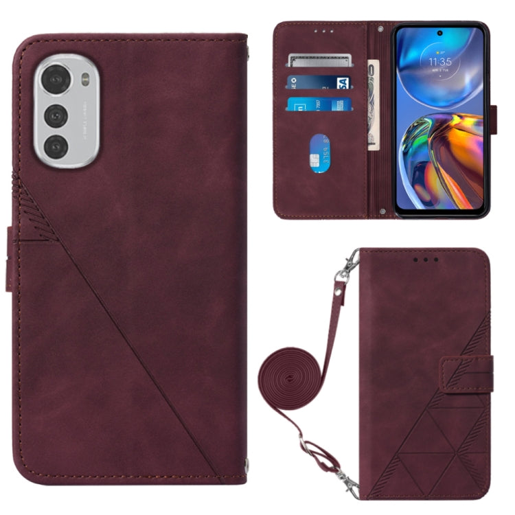 Crossbody 3D Embossed Flip Leather Phone Case, For Xiaomi Redmi Note 11T Pro, For Motorola Moto G52j 5G, For Xiaomi Poco M4 5G, For Motorola Moto E32