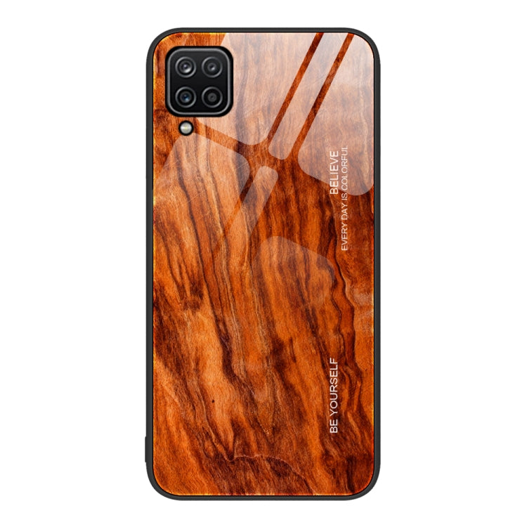 Wood Grain Glass Protective Phone Case, For Samsung Galaxy A12 5G, For Samsung Galaxy A20e, For Samsung Galaxy A52, For Samsung Galaxy A53, For Samsung Galaxy M32, For Samsung Galaxy M52 5G, For Samsung Galaxy S9+, For Samsung Galaxy S10+