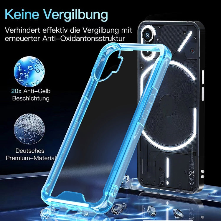 Acrylic + TPU Clear Protective Phone Case, For Nothing Phone 1