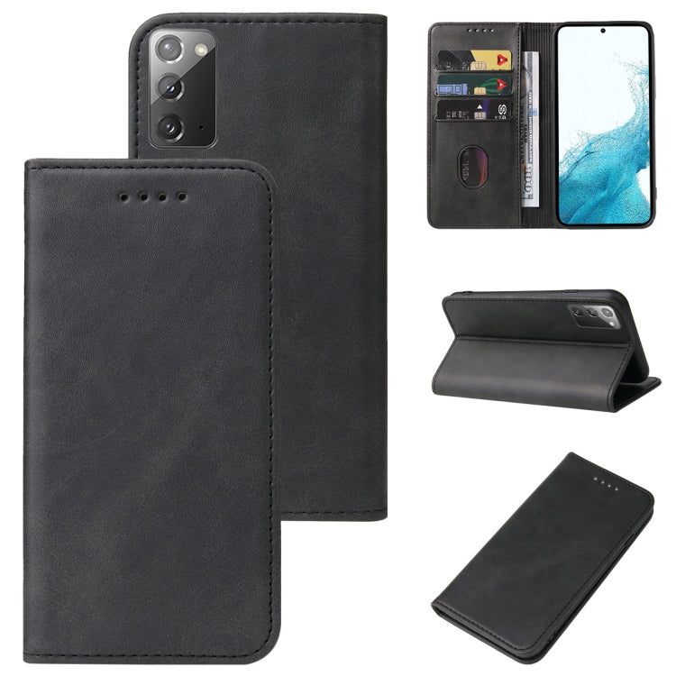 Calf Texture Magnetic Flip Leather Phone Case, For Samsung Galaxy A03s, For Samsung Galaxy A13 5G, For Samsung Galaxy A22 5G, For Samsung Galaxy A33 5G, For Samsung Galaxy A82 5G, For Samsung Galaxy S22 5G, For Samsung Galaxy S22+ 5G