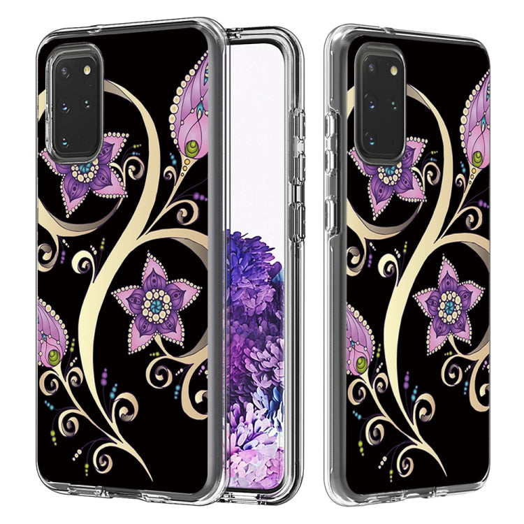 2 In 1 PC + TPU Card Pattern Transparent Protective Case, For Galaxy A01, For Galaxy A21, For Galaxy S20, For Galaxy S20+, For Galaxy S20 Ultra