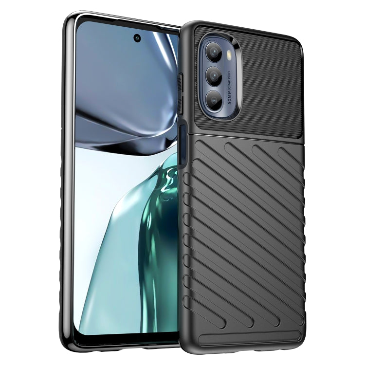 Thunderbolt Shockproof TPU Protective Soft Phone Case, For Motorola Moto G62 5G India