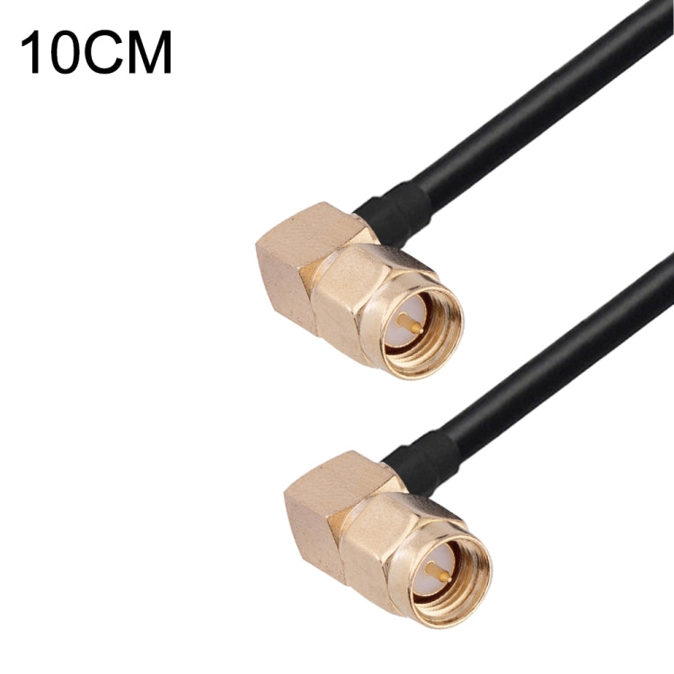 RG174 RF Coaxial Adapter Cable, Length: 10cm, 10cm RP-SMA Male to RP-SMA Female, 10cm RP-SMA Male to RP-SMA Male, 10cm RP-SMA Male to SMA Female