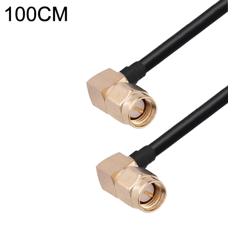 RG174 RF Coaxial Adapter Cable, Length: 1m, 1m RP-SMA Male to RP-SMA Female, 1m RP-SMA Male to RP-SMA Male, 1m RP-SMA Male to SMA Female