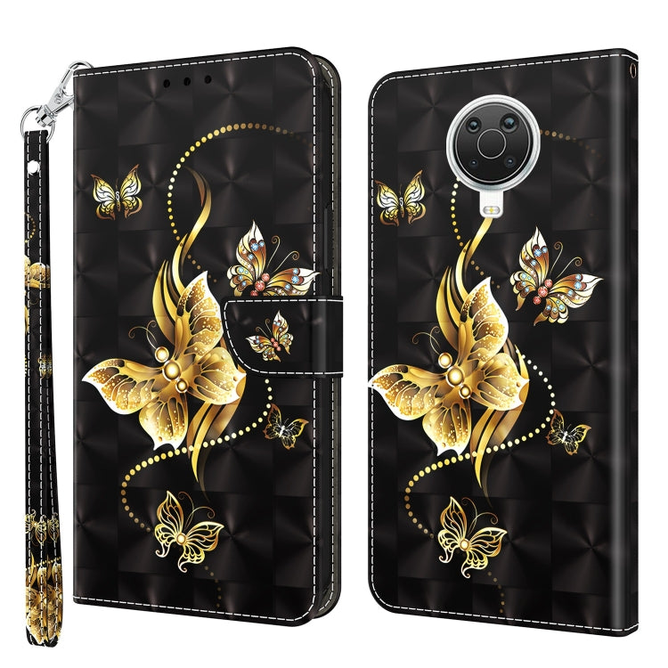 3D Painted Leather Phone Case, For Huawei P30 Lite / nova 4e, For Huawei Y6 2019 / Y6 Pro 2019, For Honor 20 Lite / 20i / 10i / 10 Lite, For Nokia G11 / G21, For Nokia G20 / G10 / 6.3