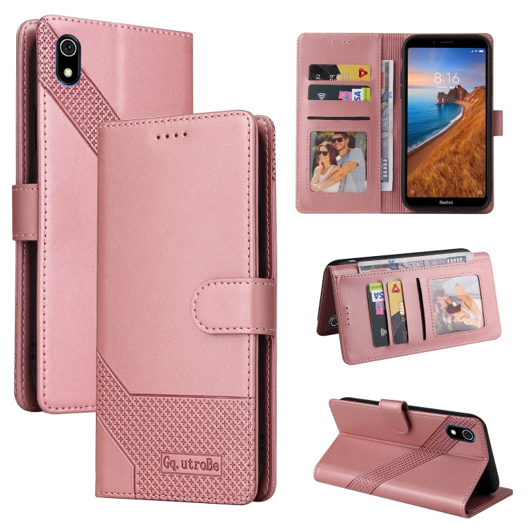 GQUTROBE Skin Feel Magnetic Leather Phone Case, For Xiaomi Redmi 7A, For Xiaomi Redmi 9A, For Xiaomi Redmi 9C, For Xiaomi Redmi 9T, For Xiaomi Redmi K20, For Xiaomi Redmi Note 9 Pro, For Xiaomi Redmi Note 9T, For Xiaomi Redmi Note 8 Pro