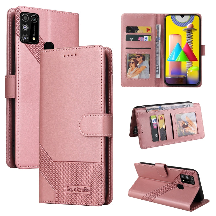 GQUTROBE Skin Feel Magnetic Leather Phone Case, For Samsung Galaxy M31, For Samsung Galaxy M32, For Samsung Galaxy Note8, For Samsung Galaxy Note9, For Samsung Galaxy Note10+, For Samsung Galaxy Note20, For Samsung Galaxy Note20 Ultra