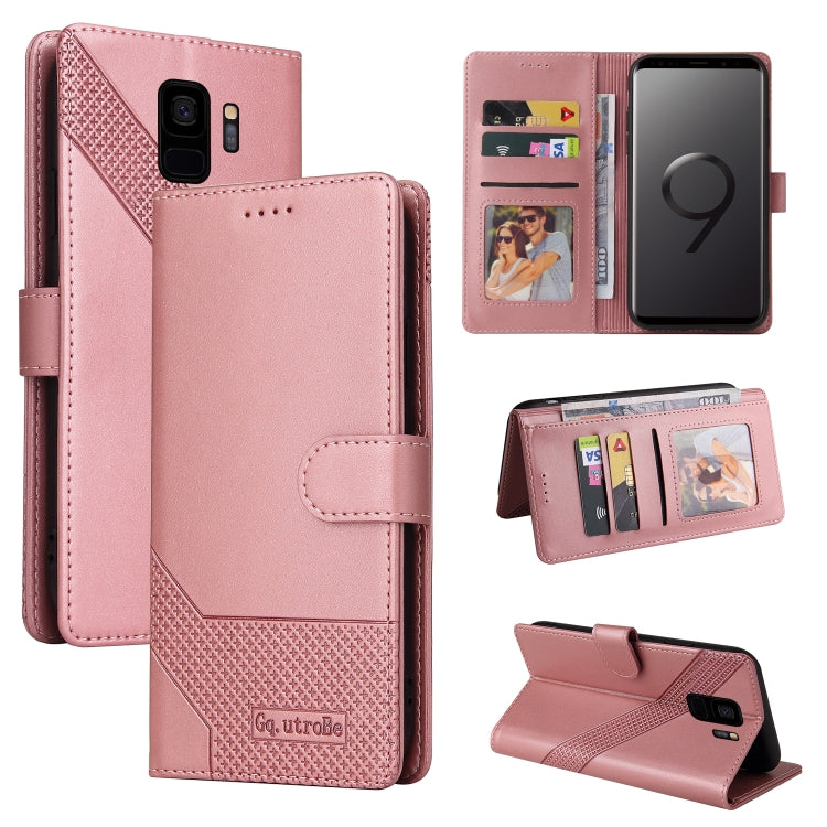 GQUTROBE Skin Feel Magnetic Leather Phone Case, For Samsung Galaxy S9, For Samsung Galaxy S9+, For Samsung Galaxy S10, For Samsung Galaxy S10+, For Samsung Galaxy S20, For Samsung Galaxy S20+, For Samsung Galaxy S20 Ultra, For Samsung Galaxy S21 5G