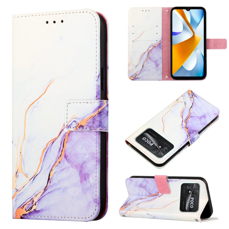 PT003 Marble Pattern Flip Leather Phone Case, For Motorola Moto E22i 4G/E22 4G, For OPPO A55S 5G/CPH2309 Japan, For OPPO Reno7 A Japan, For T-Mobile Revvl 6 Pro 5G, For Infinix Smart 6 Plus/X6823, For T-Mobile Revvl 6 5G, For Cubot Pocket, For Oukitel ...