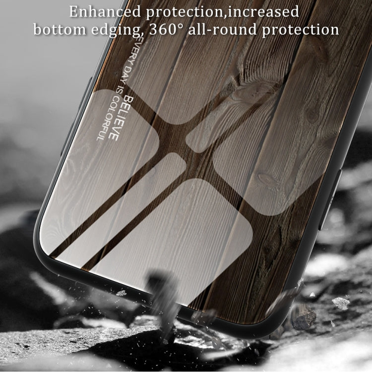 Wood Grain Glass Phone Case, For Honor X8, For Xiaomi Civi 2, For Xiaomi Poco M4, For Xiaomi Poco M5