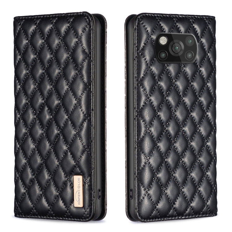 Diamond Lattice Magnetic Leather Flip Phone Case, For Xiaomi 12 Lite, For Xiaomi 12 Pro, For Xiaomi 12T / 12T Pro / Redmi K50 Ultra, For Xiaomi 12, For Xiaomi Poco M3, For Xiaomi Poco M3 Pro, For Xiaomi Poco X3 / X3 NFC