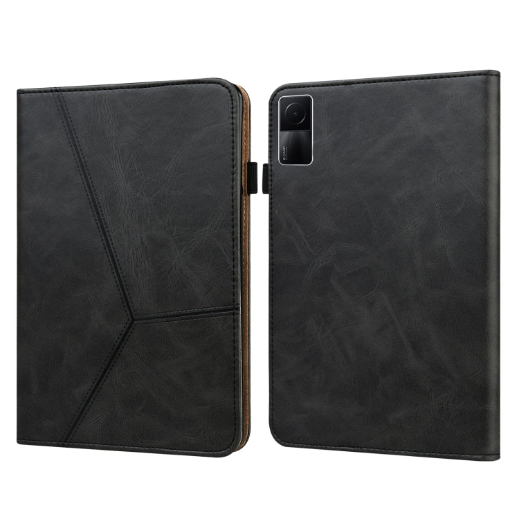 Solid Color Embossed Striped Leather Case, For Xiaomi Redmi Pad 10.61 2022