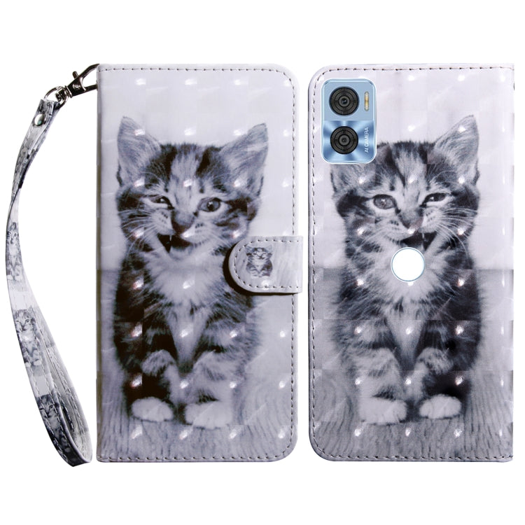 3D Painted Leather Phone Case, For Realme GT2 / GT Neo2 / GT Neo 3T, For Realme GT2 Pro, For Sony Xperia 5 IV, For Motorola Moto E22