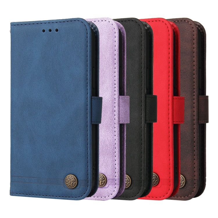 Skin Feel Life Tree Metal Button Leather Phone Case, For Xiaomi Redmi A1 4G, For Xiaomi 12T / 12T Pro / Redmi K50 Ultra