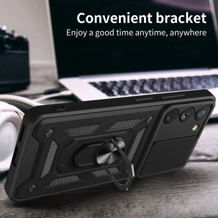 Sliding Camera Cover Design TPU+PC Phone Case, For Samsung Galaxy S23 5G, For Samsung Galaxy S23+ 5G, For Samsung Galaxy S23 Ultra 5G