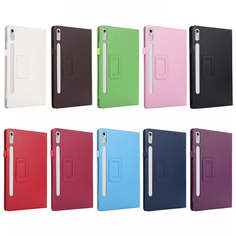 Litchi Texture Leather Tablet Case with Holder, For Lenovo Tab P11 Pro Gen 2, For Xiaomi Pad 5 Pro 12.4