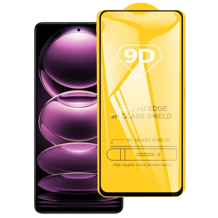9D Full Glue Full Screen Tempered Glass Film, For Xiaomi Redmi Note 12 China / Note 12 Global (1 PC), For Xiaomi Redmi Note 12 Pro / 12 Pro+ / 12 Explorer / Note 12 Pro Speed (1 PC)