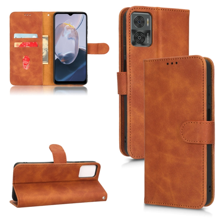 Skin Feel Magnetic Flip Leather Phone Case, For Realme C33, For vivo V25 5G / V25e / X80 Lite, For Blackview BV7100, For Nokia G60, For Oukitel C31, For Motorola Moto E22 4G / E22i 4G