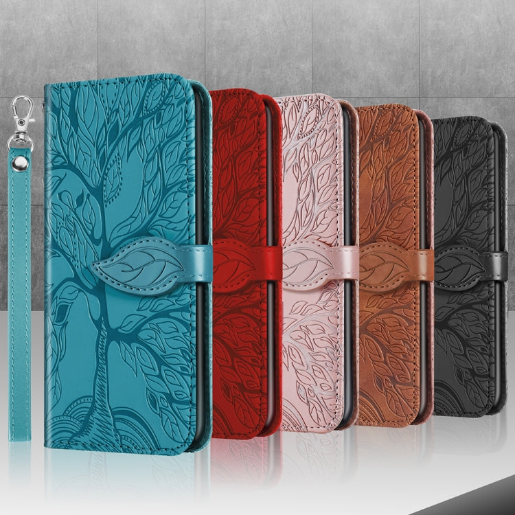 Life Tree Embossing Pattern Leather Phone Case, For Samsung Galaxy A14 5G, For Samsung Galaxy S23 5G, For Samsung Galaxy S23+ 5G, For Samsung Galaxy S23 Ultra 5G