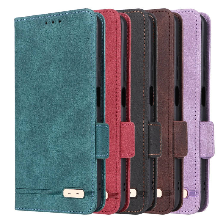 Magnetic Clasp Leather Phone Case, For Realme C33, For Xiaomi 12T / 12T Pro / Redmi K50 Ultra, For Xiaomi Redmi A1, For Samsung Galaxy A14 5G, For OPPO A17, For Sharp Aquos Wish SHG06