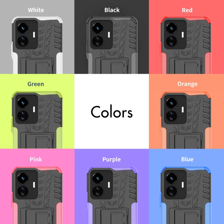 Tire Texture TPU + PC Phone Case with Holder, For vivo Y77, For Samsung Galaxy A04 / M13 5G, For Motorola Edge 2022, For Nokia G400 5G