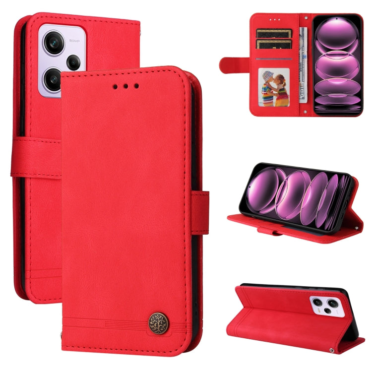 Skin Feel Life Tree Metal Button Leather Phone Case, For Xiaomi Redmi A1+, For Xiaomi Redmi 11 Prime 4G, For Xiaomi Redmi Note 12 China, For Xiaomi Redmi Note 12 Pro 5G China, For Xiaomi Redmi Note 12 Pro+ China