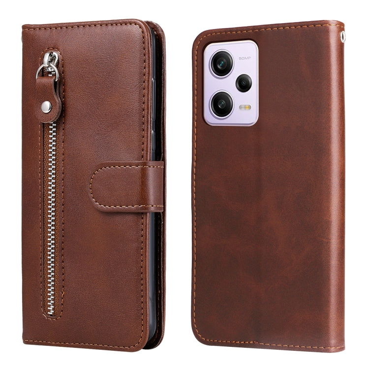 Calf Texture Zipper Leather Phone Case, For Xiaomi Redmi A1+, For Xiaomi Redmi 11 Prime 4G, For Xiaomi Redmi Note 12 China, For Xiaomi Redmi Note 12 Pro 5G China, For Xiaomi Redmi Note 12 Pro+ China