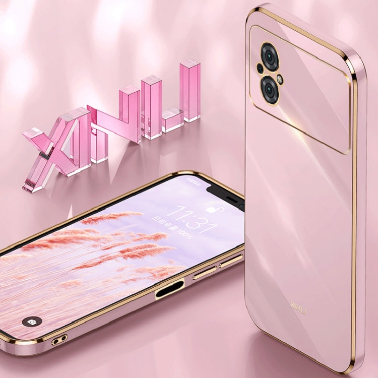 XINLI Straight Edge 6D Electroplate TPU Phone Case, For Xiaomi Poco M4 5G, For Xiaomi Poco M4 Pro, For Xiaomi Poco C40, For Xiaomi Poco X4 Pro 5G, For Xiaomi Civi 2, For Xiaomi 13