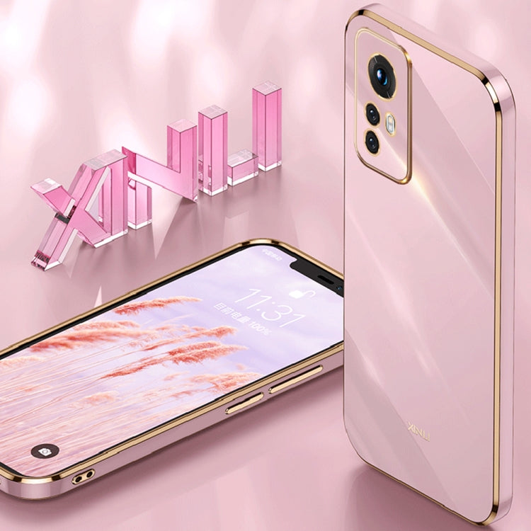 XINLI Straight Edge 6D Electroplate TPU Phone Case, For Xiaomi 12, For Xiaomi 12T Pro, For Xiaomi 12 Lite, For Xiaomi Redmi Note 12 China, For Xiaomi Redmi Note 12 Pro 5G China, For Xiaomi Redmi Note 12 Pro+ China