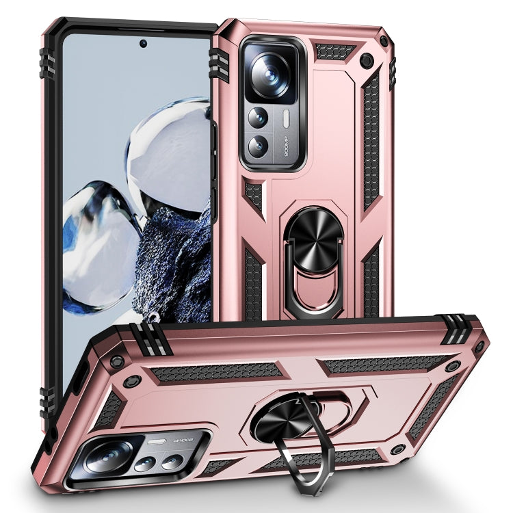 Shockproof TPU + PC Phone Case with Holder, For Motorola Moto G Play 2023, For Xiaomi 12T / 12T Pro