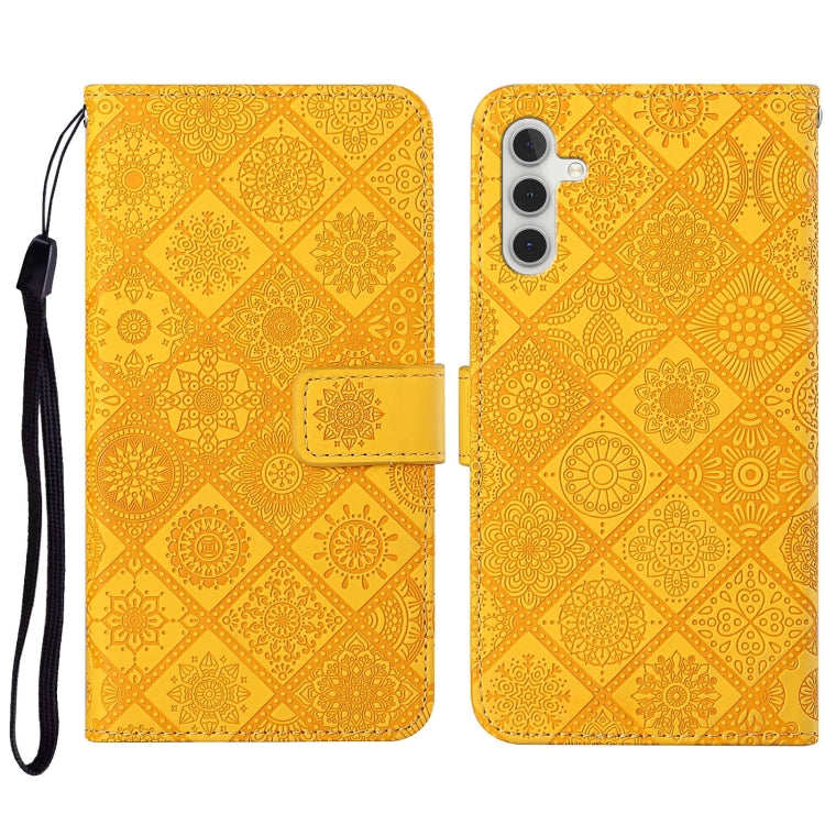 Ethnic Style Embossed Pattern Leather Phone Case, For Samsung Galaxy A34, For Samsung Galaxy A54