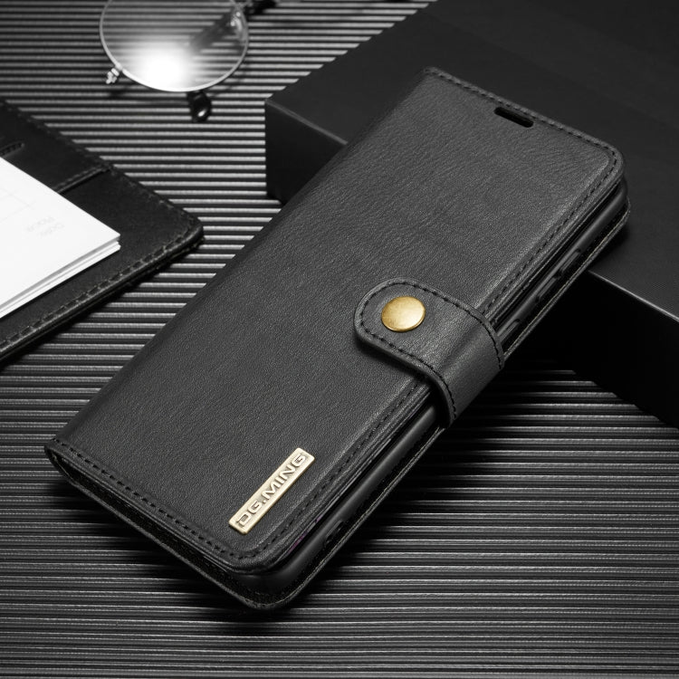 DG.MING Crazy Horse Texture Flip Detachable Magnetic Leather Case with Holder & Card Slots & Wallet, For Galaxy A31, For Galaxy A81 / Note10 lite, For Galaxy A91 / S10 Lite, For Galaxy M30S, For Galaxy M31, For Huawei P40 Lite, For Huawei P40 Pro