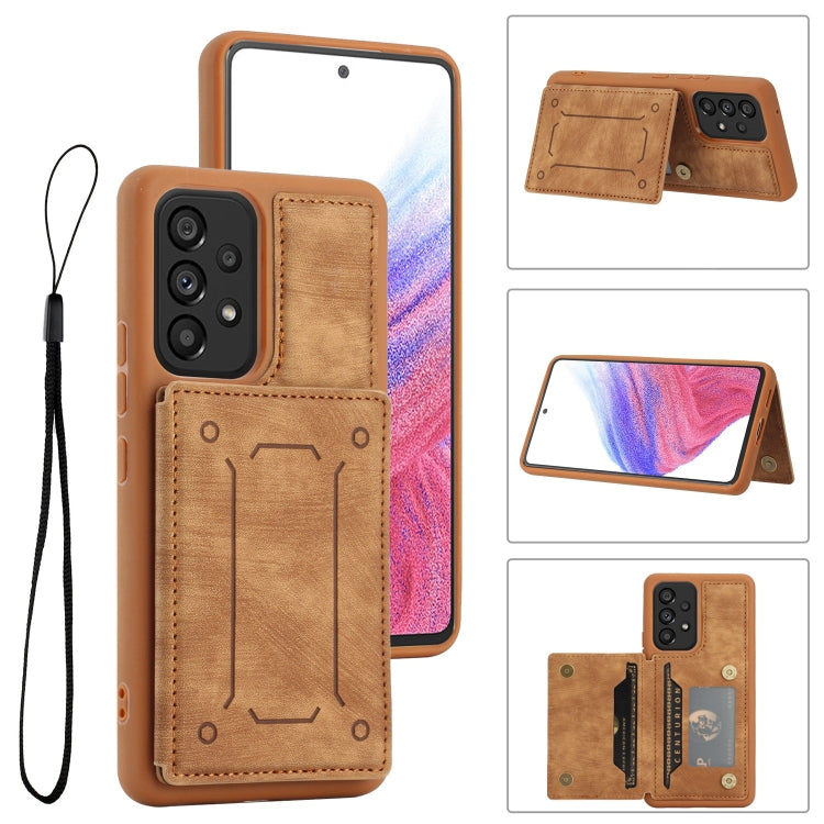 Dream Magnetic Back Cover Card Wallet Phone Case, For Samsung Galaxy S21 FE 5G, For Samsung Galaxy A53 5G