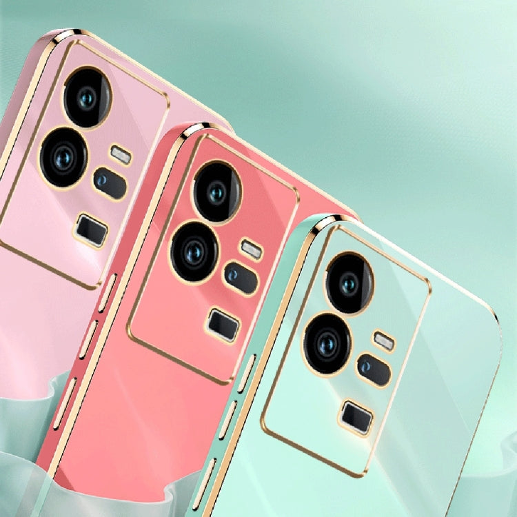 XINLI Straight Edge 6D Electroplate TPU Phone Case, For vivo iQOO 11 Pro 5G, For Xiaomi Redmi 12C 4G, For Xiaomi Redmi Note 12 Pro Speed, For Honor 80 GT 5G, For Honor 80 Pro Flat