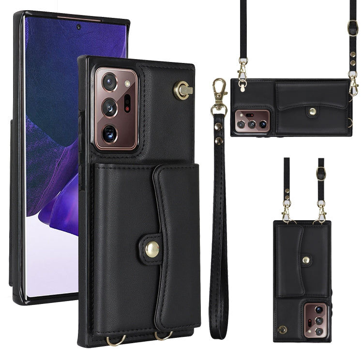 RFID Card Slot Leather Phone Case with Long Lanyard, For Samsung Galaxy Note20 Ultra, For Samsung Galaxy A12, For Samsung Galaxy A13 4G / 5G, For Samsung Galaxy A20 / A30, For Samsung Galaxy A50, For Samsung Galaxy A51 4G, For Samsung Galaxy A51 5G