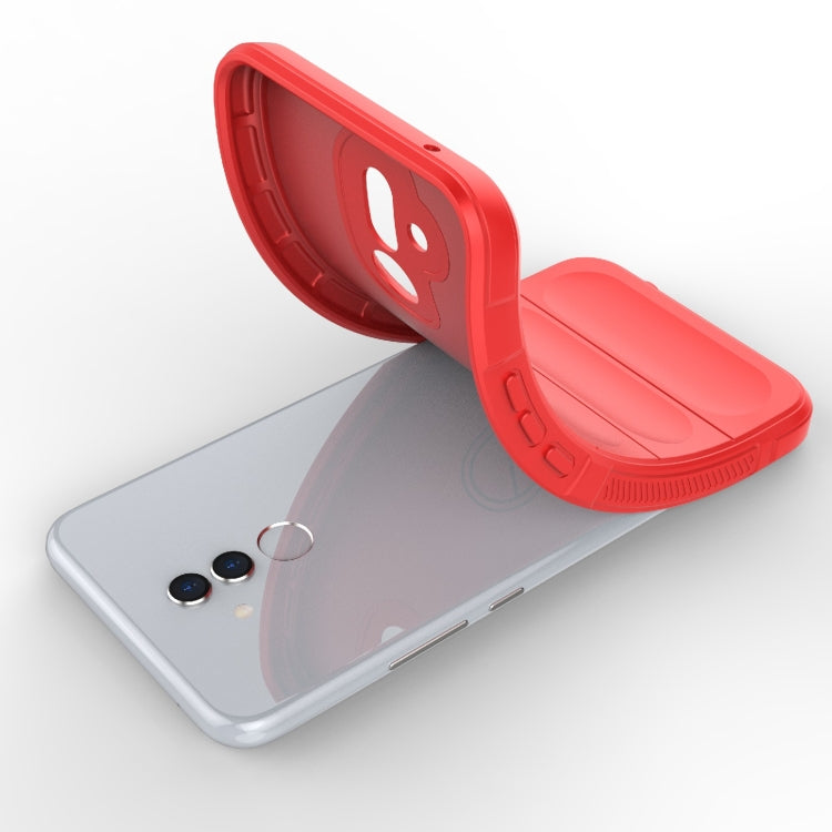 Magic Shield TPU + Flannel Phone Case, For Huawei Mate 20 Lite, For Samsung Galaxy A03 Core 4G