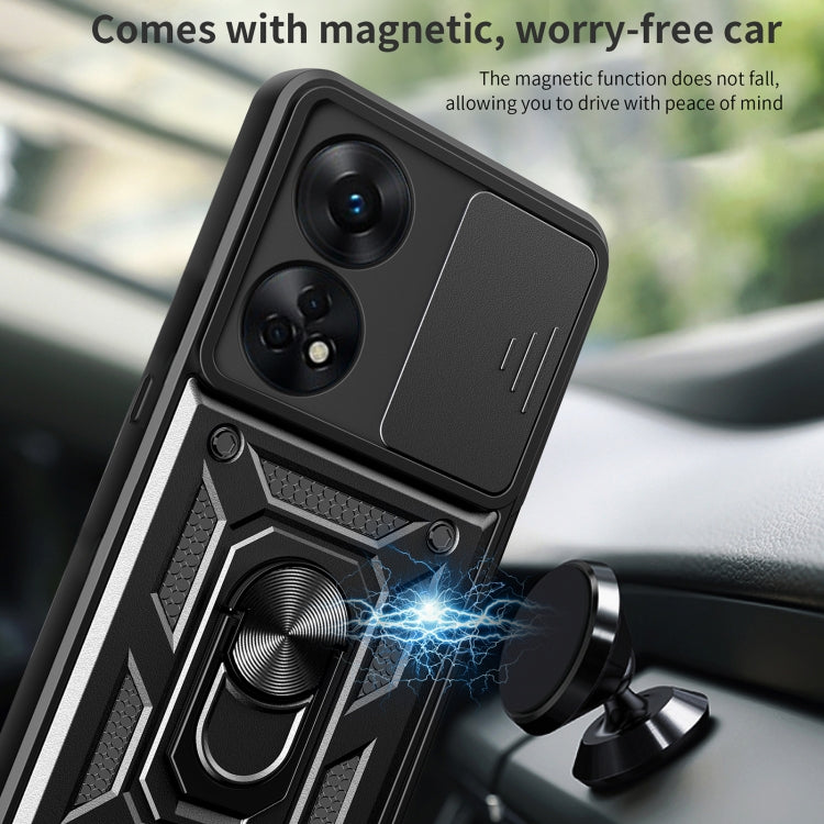 Sliding Camera Cover Design Phone Case, For OPPO Reno8 T 4G, For Tecno Camon 18 / 18 P, For Tecno Pova 4, For Tecno Spark 9 Pro, For Infinix Note 11 4G