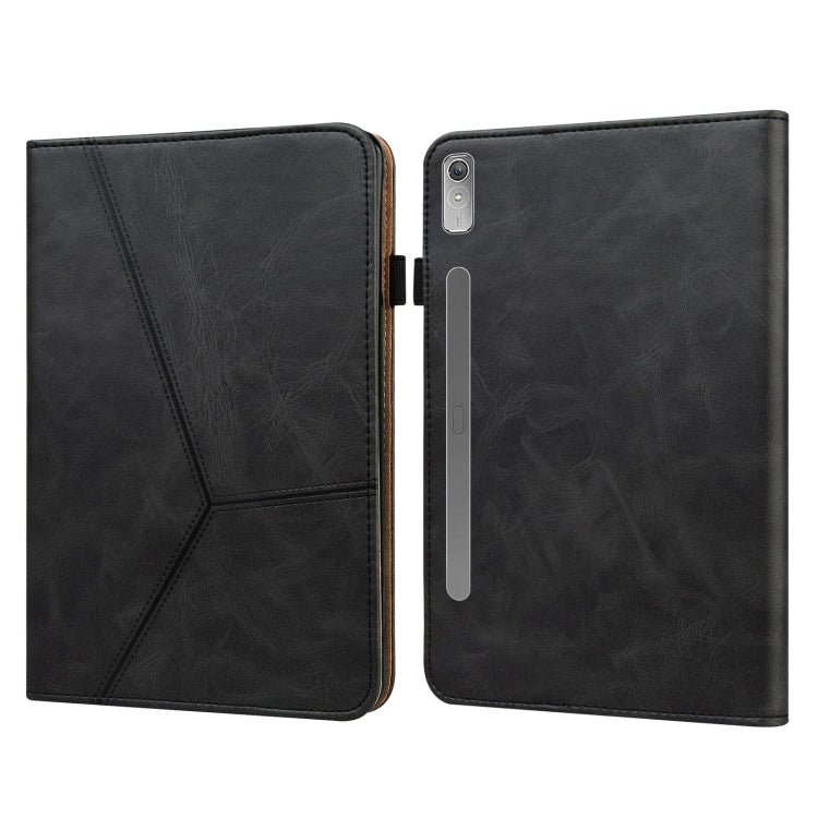 Embossed Striped Leather Tablet Case, For Lenovo Tab M8 4th Gen TB-300FU, For Lenovo Tab P11 Gen 2, For Lenovo Tab P11 Pro Gen 2